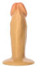 Пробка-фаллос телесного цвета - 11,5 см. Пробка-фаллос телесного цвета - 11,5 см.