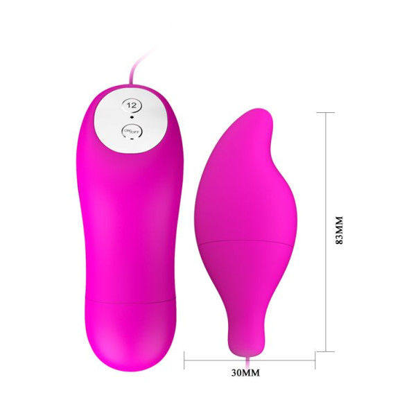 Вибропуля Pleasure Shell в форме капли