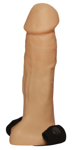 Фаллопротез №5 на эластичном креплении - 17 см. Фаллопротез №5 на эластичном креплении - 17 см.