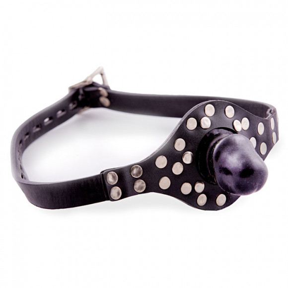 Кляп с фаллоимитатором Strap-on Cockgag Black Кляп с фаллоимитатором Strap-on Cockgag Black