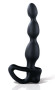 Черный массажёр простаты Big Bend-it - 18 см. Черный массажёр простаты Big Bend-it - 18 см.