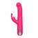 Розовый вибратор-ротатор со стимулятором клитора и возвратно-поступательными движениями - 22,4 см. Розовый вибратор-ротатор со стимулятором клитора и возвратно-поступательными движениями - 22,4 см.