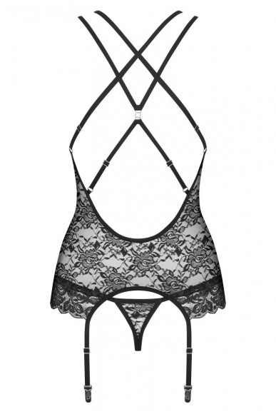 Нежный кружевной корсаж с цветочным мотивом Нежный кружевной корсаж с цветочным мотивом