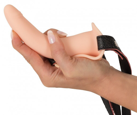 Телесный поясной страпон с вибрацией Vibrating Strap-On - 15,7 см. Телесный поясной страпон с вибрацией Vibrating Strap-On - 15,7 см.