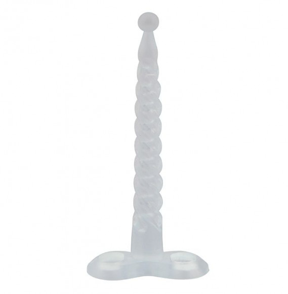 Прозрачный анальный стимулятор-спираль BUTT HUNGER II THE MEAT SKEWER - 15,2 см. Прозрачный анальный стимулятор-спираль BUTT HUNGER II THE MEAT SKEWER - 15,2 см.