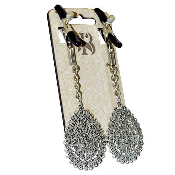 Зажимы на соски с декоративными подвесками  Восток 