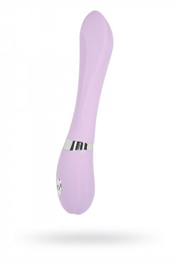 Розовый вибратор OVO F14 для G-стимуляции