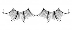 Черные ресницы-перья с изгибом Черные ресницы-перья с изгибом