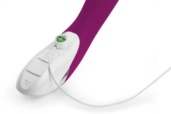 Двойной лиловый вибратор Mystim Bon Aparte - 25 см. Двойной лиловый вибратор Mystim Bon Aparte - 25 см.