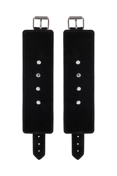 Черные наручники Anonymo на сцепке