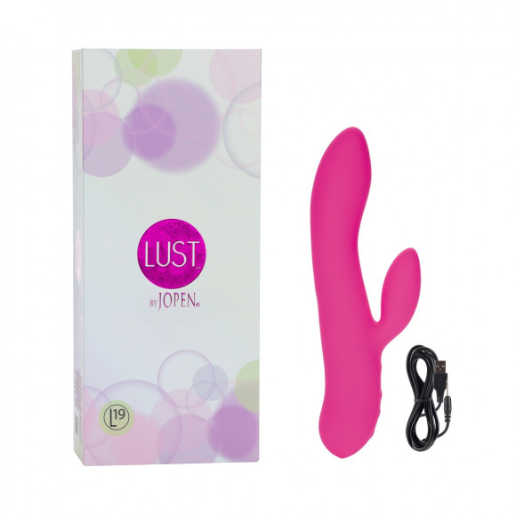 Розовый перезаряжаемый хай-тек вибромассажер L19 - 22 см. Розовый перезаряжаемый хай-тек вибромассажер L19 - 22 см.