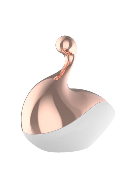 Белый вакуумный стимулятор клитора Liberty Swan