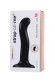 Черный стимулятор для пар P&G-Spot Dildo Size L - 19 см.