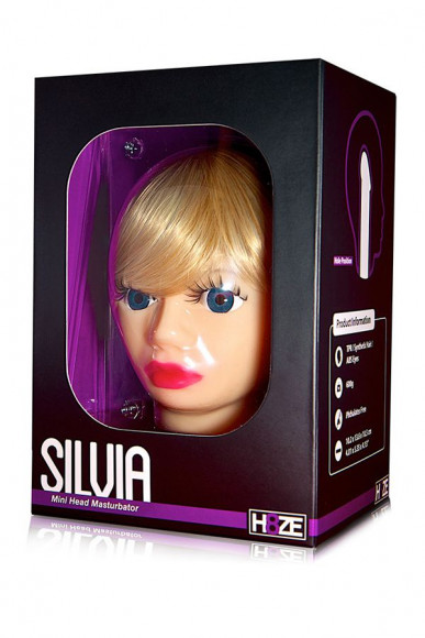 Мастурбатор в форме головы Silvia Мастурбатор в форме головы Silvia
