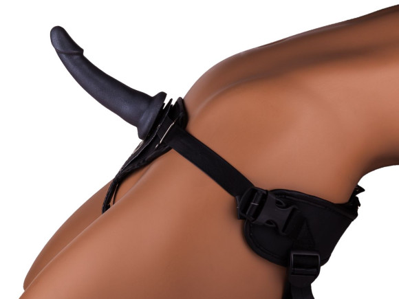 Кожаный пояс харнесс премиум класса WOMAN LONG(S) с 3 насадками Кожаный пояс харнесс премиум класса WOMAN LONG(S) с 3 насадками