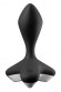 Черная анальная пробка с вибрацией Game Changer - 11,5 см. Черная анальная пробка с вибрацией Game Changer - 11,5 см.