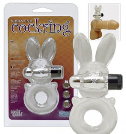 Прозрачное кольцо с вибрацией COCKRING