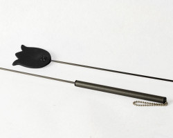 Черный стек Тюльпан - 60 см. Черный стек Тюльпан - 60 см.