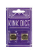 Золотистые игральные кубики Kink Dice