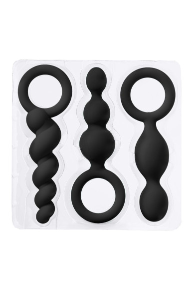 Набор чёрных анальных цепочек Satisfyer Booty Call Набор чёрных анальных цепочек Satisfyer Booty Call