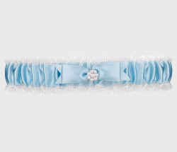 Очаровательная голубая подвязка на ногу Bristol Очаровательная голубая подвязка на ногу Bristol