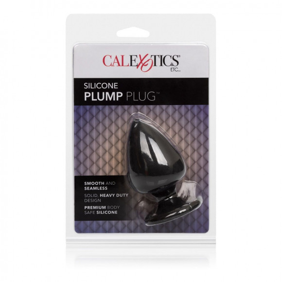 Анальная пробка из силикона Silicone Plump Plug - 9,9 см. Анальная пробка из силикона Silicone Plump Plug - 9,9 см.
