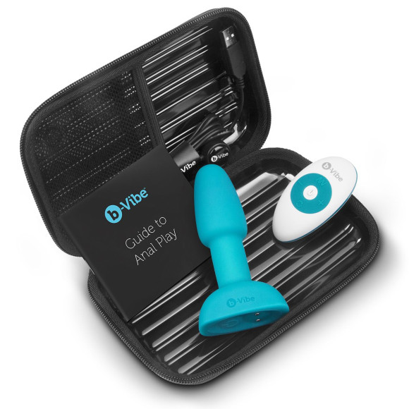 Бирюзовая анальная пробка с римминг-эффектом RIMMING PETITE - 12,4 см. Бирюзовая анальная пробка с римминг-эффектом RIMMING PETITE - 12,4 см.