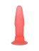 Розовый гелевый анальный стимулятор на присоске - 14 см. Розовый гелевый анальный стимулятор на присоске - 14 см.