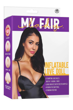 Телесная надувная секс-кукла с 3 любовными отверстиями Телесная надувная секс-кукла с 3 любовными отверстиями