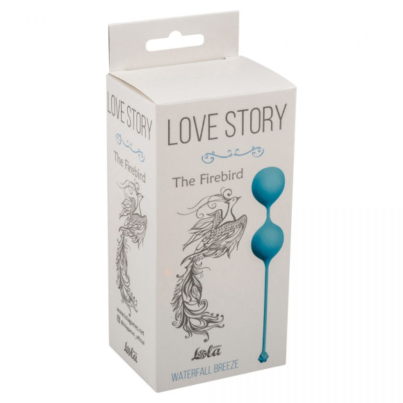 Голубые вагинальные шарики The Firebird Waterfall Breeze Голубые вагинальные шарики The Firebird Waterfall Breeze