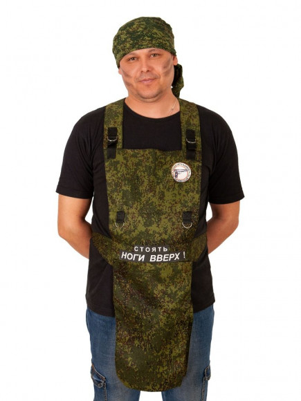 Фартук  Бронежилет  с фаллосом и банданой