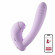 Сиреневый вибратор с возвратно-поступательными движениями и нагревом Minaka Сиреневый вибратор с возвратно-поступательными движениями и нагревом Minaka