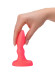 Розовая гелевая пробочка с каплевидным кончиком - 10 см. Розовая гелевая пробочка с каплевидным кончиком - 10 см.