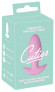 Розовая анальная пробка с вибрацией Cuties Vibrating Mini Butt Plug - 8 см.