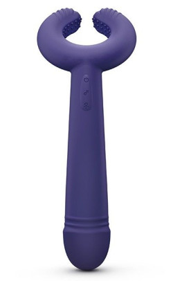 Темно-синий вибратор для пар Please Me Multi Vibrator Темно-синий вибратор для пар Please Me Multi Vibrator