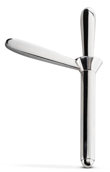 Серебристый анальный расширитель Sinner Kelly Anal Scope Серебристый анальный расширитель Sinner Kelly Anal Scope