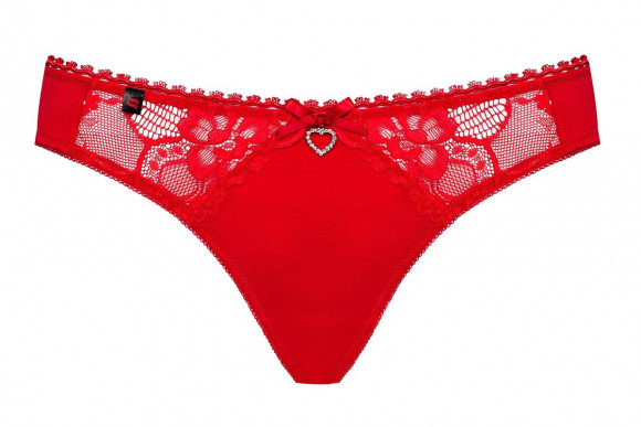 Трусики Heartina с кружевами и подвеской-сердечком Трусики Heartina с кружевами и подвеской-сердечком