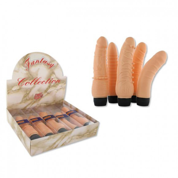 Набор из 5 вибраторов FANTASY COLL VIBRATOR FLESH 5ER Набор из 5 вибраторов FANTASY COLL VIBRATOR FLESH 5ER