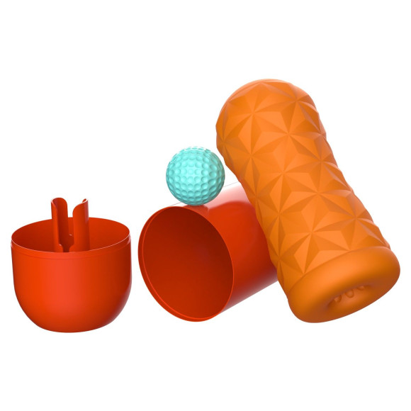 Оранжевый мастурбатор Victoria