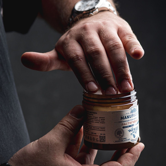 Растягивающий интимный гель-крем для фистинга с коллагеном - 200 мл.