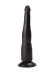Чёрный анальный фаллоимитатор на подошве-присоске - 18,5 см. Чёрный анальный фаллоимитатор на подошве-присоске - 18,5 см.