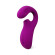 Лиловый массажёр двойного действия Enigma Cruise