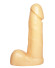 Пустотелый фаллоимитатор телесного цвета - 16,7 см.