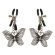 Зажимы на соски с бабочками Butterfly Nipple Clamps Зажимы на соски с бабочками Butterfly Nipple Clamps