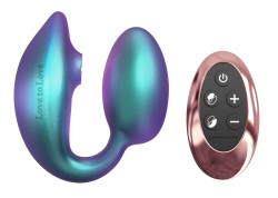 Бирюзовый вибратор для пар Wonderlover Бирюзовый вибратор для пар Wonderlover