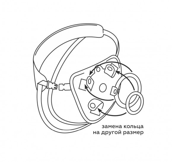 Универсальные трусики Harness UNI strap с корсетом