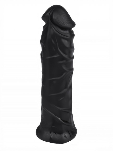 Черная насадка HARNESS для трусиков с плугом №9 - 20 см. Черная насадка HARNESS для трусиков с плугом №9 - 20 см.