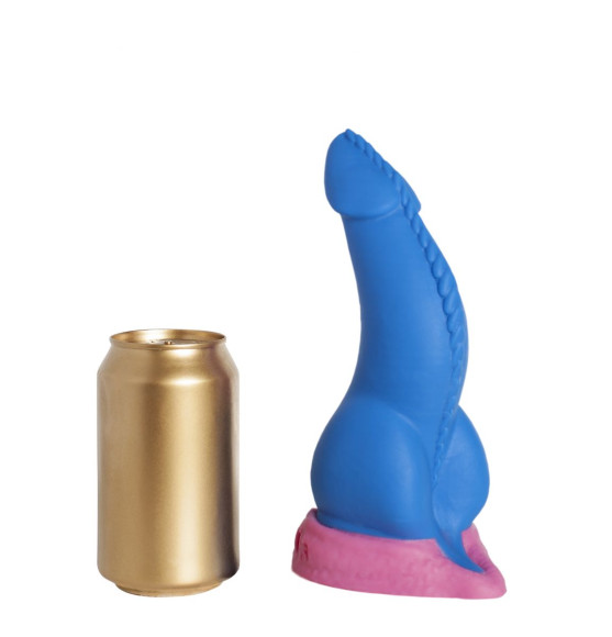 Синий фаллоимитатор Дракон Эглан Small - 21 см. Синий фаллоимитатор Дракон Эглан Small - 21 см.