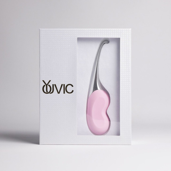 Розовый клиторальный вибростимулятор Youvic