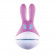 Фиолетовый вибратор с ушками  Muse Massager